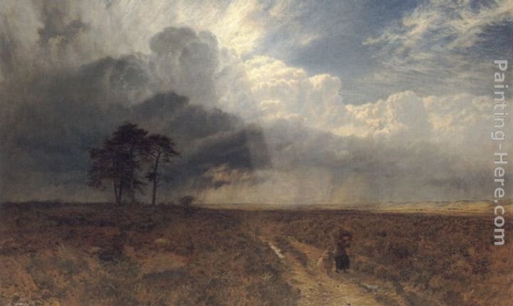 George Vicat Cole On Holmbury Hill